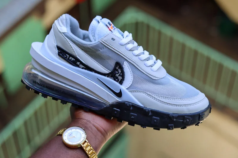 Sacai x Nike LDV Waffle Air 720 Mens White Sneakers