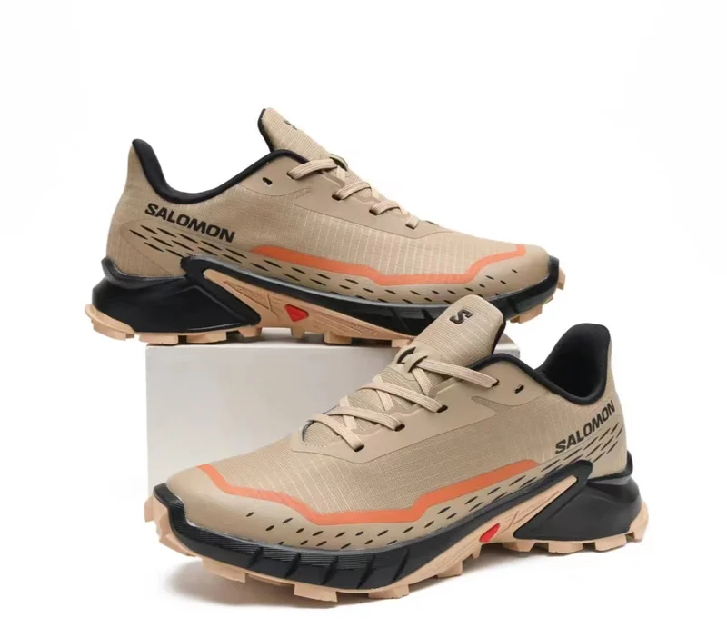 Salomon Men's Alphacross 5 Hiking Shoe Brown