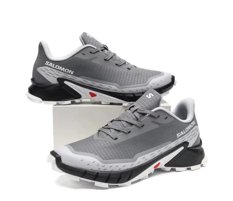 Salomon Men's Alphacross 5 Hiking Shoe Grey