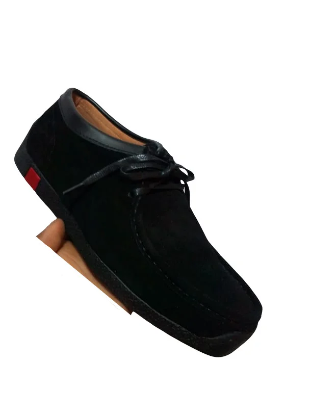 Sergio Matteo Black Loafer Shoes