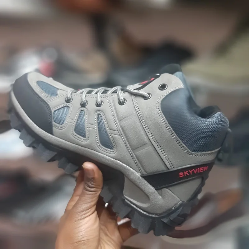 SKY VIEW Fashion Hiking Durable Boots Shoes in Grey