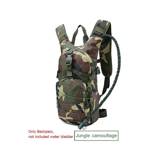 Tactical Hydration backpack bag (without water bladder)Jungle Camaouflage
