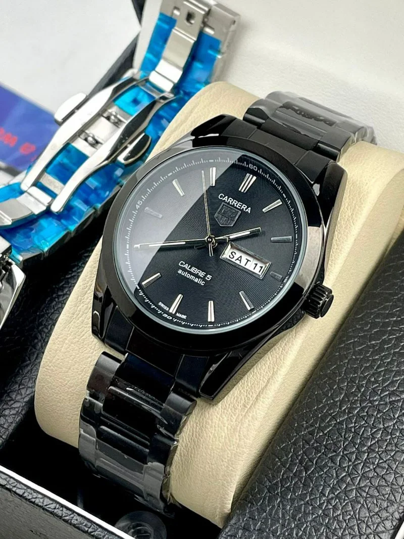 Tag Carrera Slim 7AA Premium Series Men's collection Black Wrist Watch