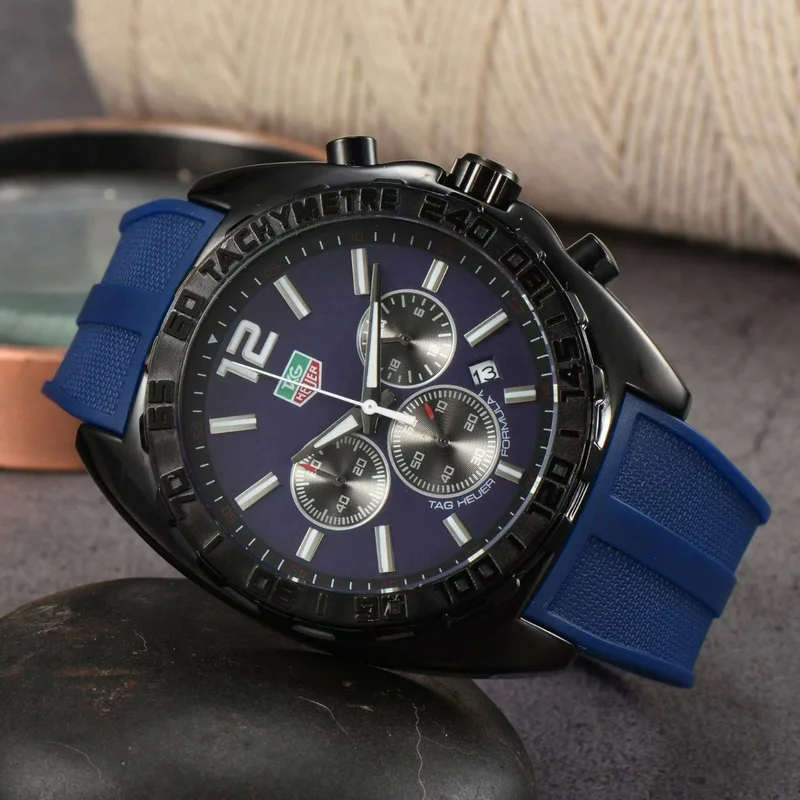 Tag Heuer Slim For Perfect Man Makes Perfection for really Blue Wrist Watch
