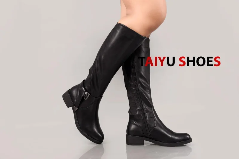 Taiyu Winter Boots Knee Length Boot Black Boots