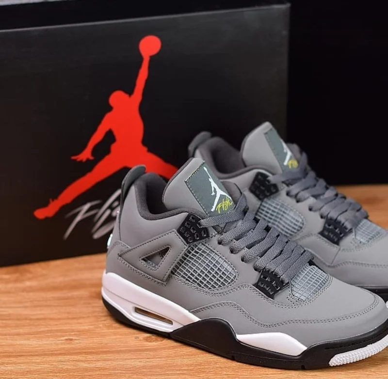 Tennis Air Jordan 4 "Cool Grey"