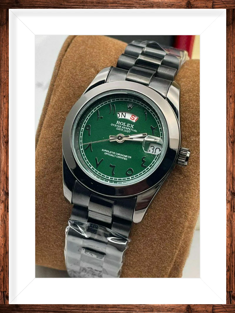 Timeless Elegance: Rolex Ladies Watch Day-Date with Green Dial /womenswatch