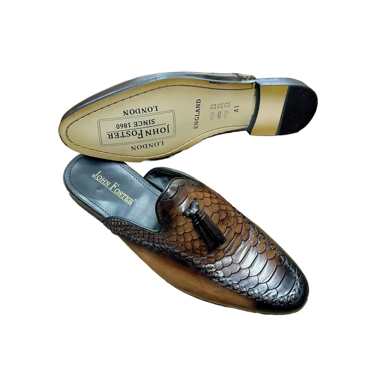 TOE HALF JOHN FOSTER SANDALS.
