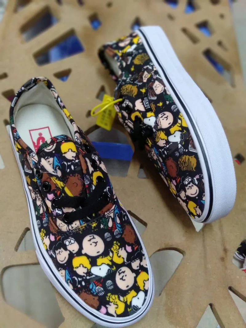 Tribal vans Double sole Floral Vans