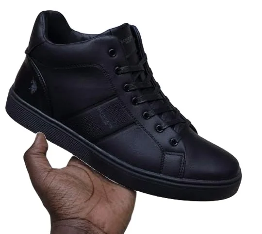 U.S. POLO ASSN BLACK BOOTS
