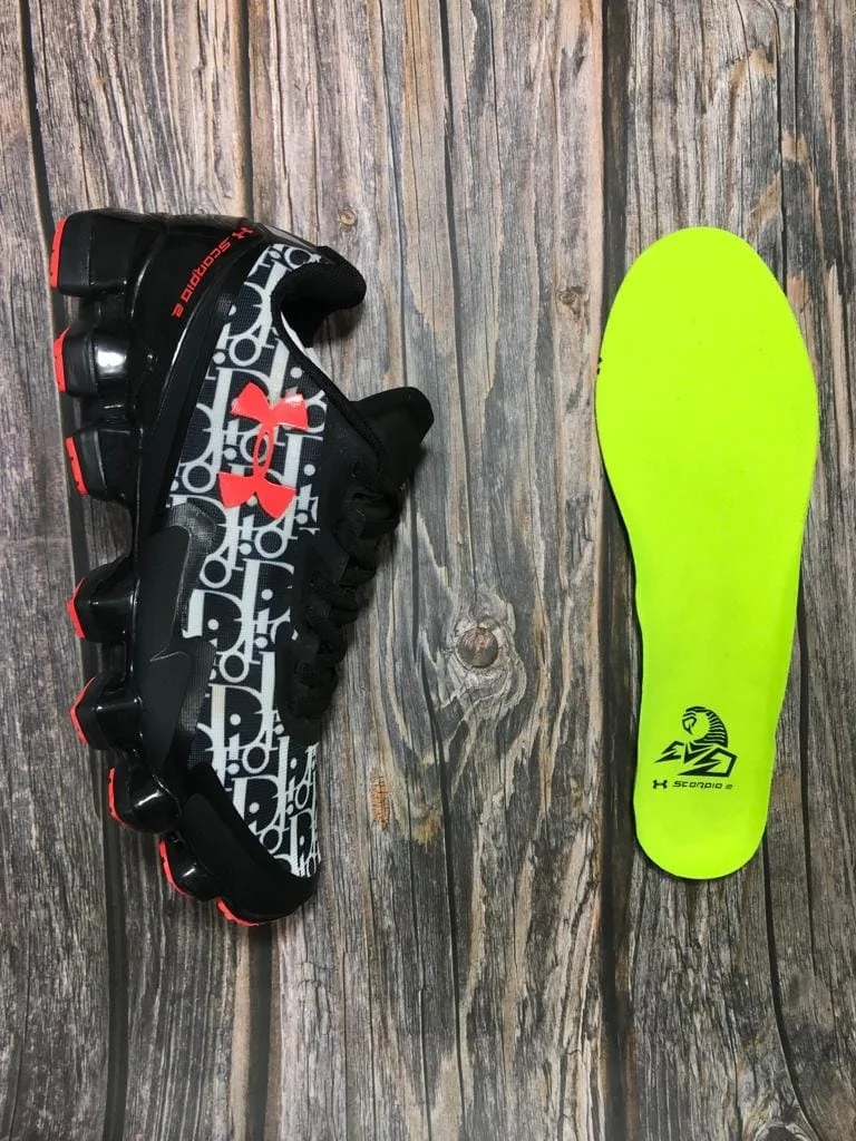 UA SCORPIO 2 x Dior Dior Joint Under Armour Scorpion Black Red White