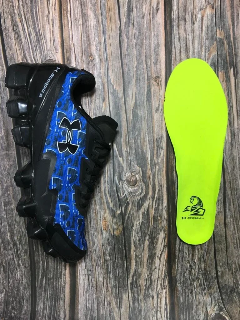 UA SCORPIO 2 x Dior Joint Under Armour Scorpion  Blue black