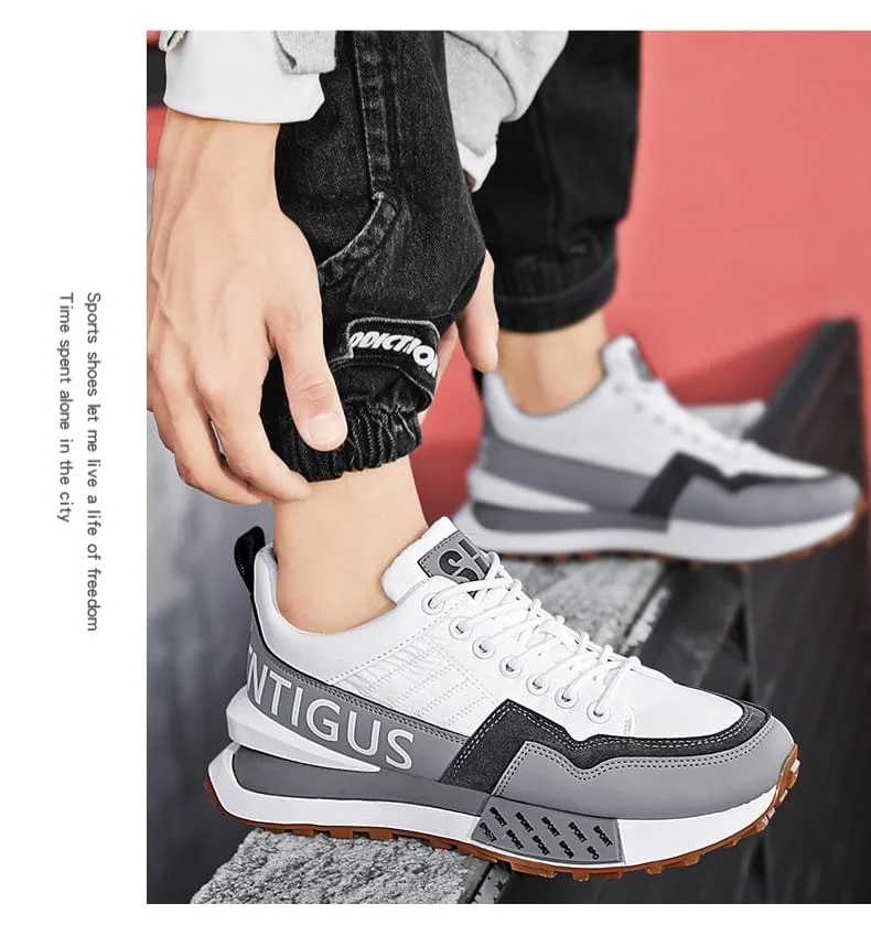 Under Armour White Letter Print Stitching Accents "Prntigus" Shoe sneaker