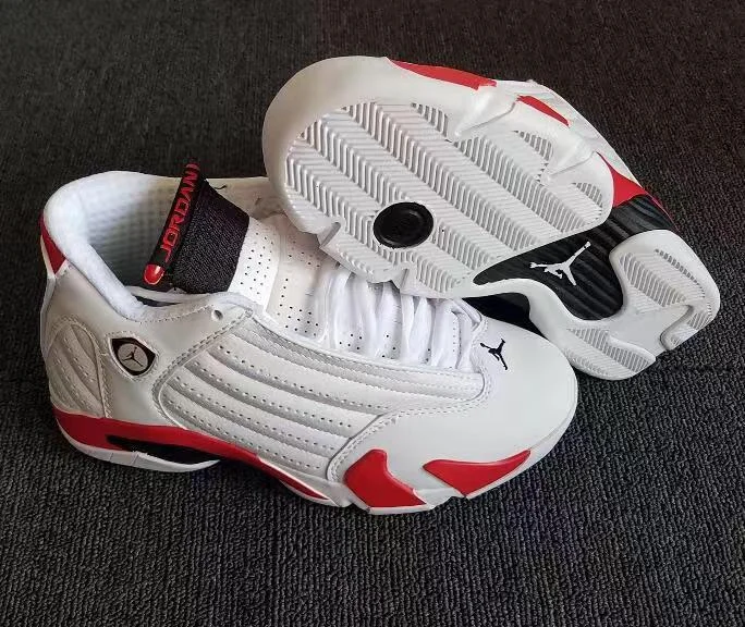 Unisex  Nike Air Jordan Basketball Shoes White/Red/ Black