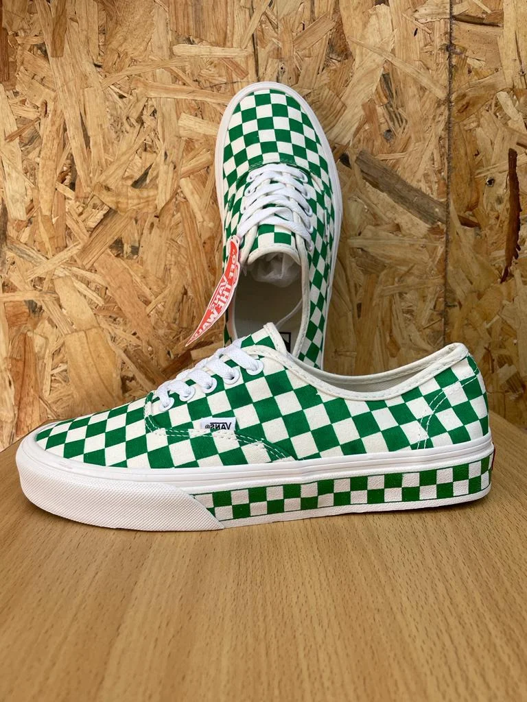 Vans  Checkerboard Lace Up Slate-GREEN