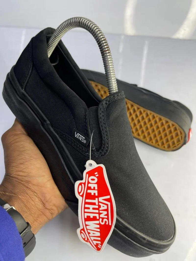 Vans Canvas Low-top sneakers- Black