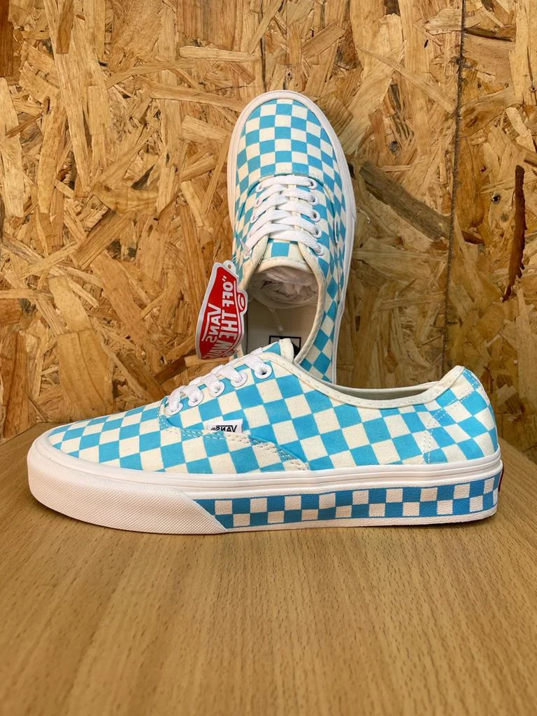 Vans Classic Slip On Checkerboard - Teal