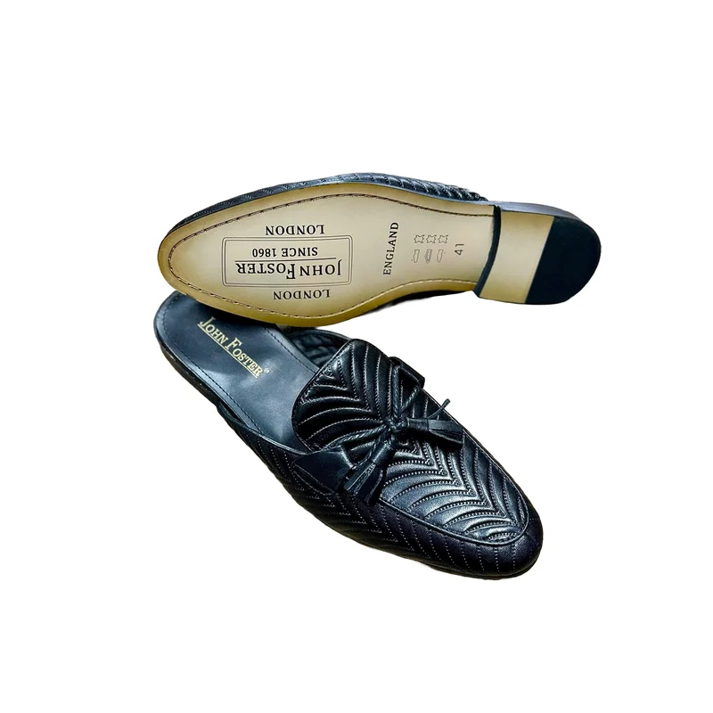 WAVE PATTERN TASLE MEN HALF SHOES SANDALS