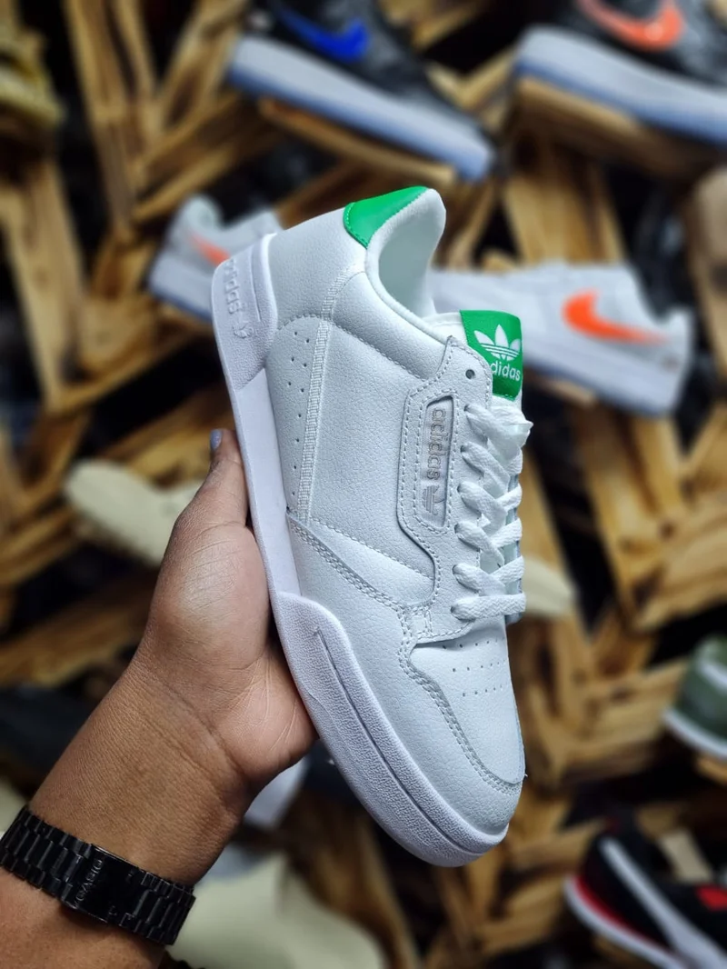 White Adidas Sports Men and Women Sneakers Shoes