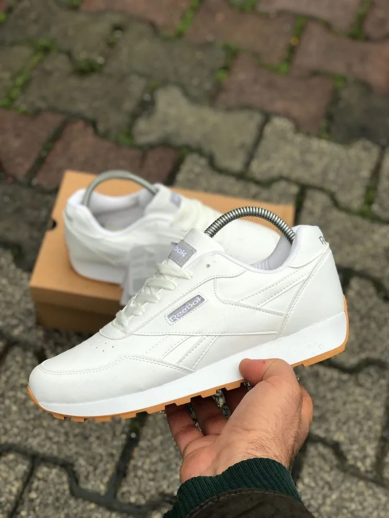 White Reebok Rewind Run Shoes Sneakers
