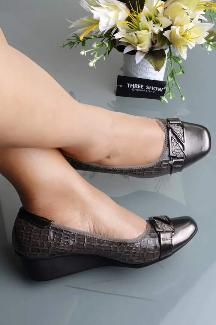 Women Wedge Closed Original Turkey Slipon Ladies Shoes