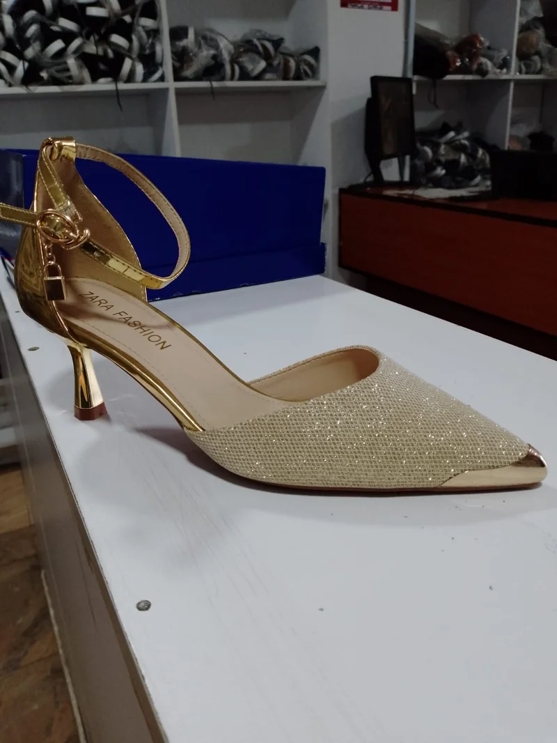 Women's High Heels  Closed Pointed Toe Ladies Shoes