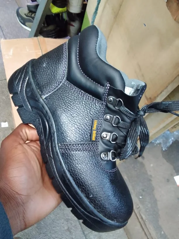 World Boots Safety Boots All Black