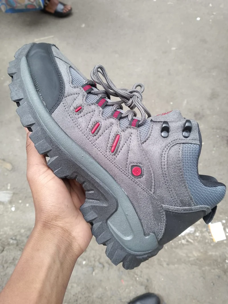 Zaha Fashion Hiking Durable Boots Shoes in Grey
