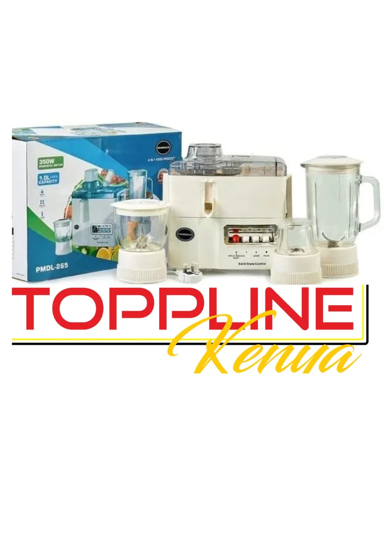 PRIMDALE 4-IN -1 FOOD PROCESSOR MODEL PMDL-265,