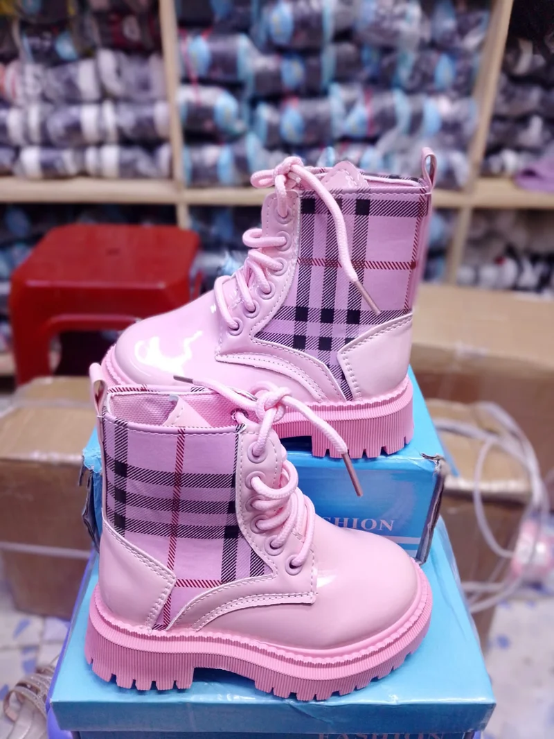 PINK GIRLS GUCCI BOOTS