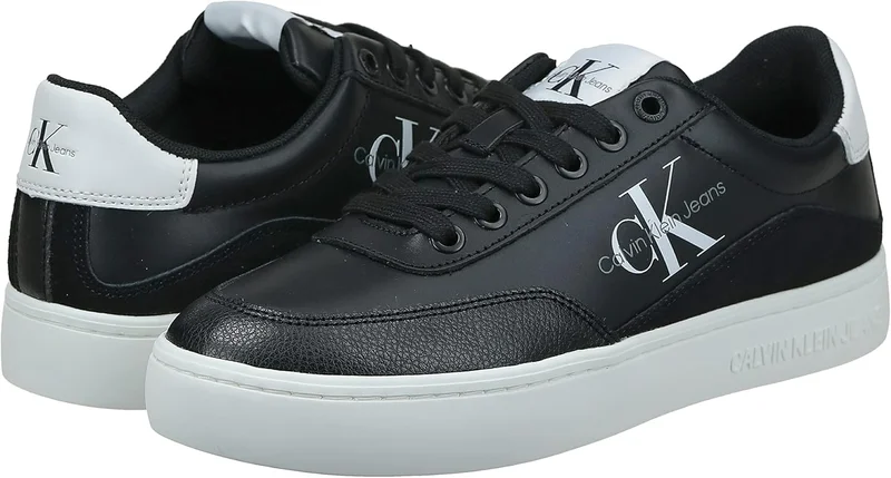 CALVIN KLEIN BLACK   UNISEX SNEAKERS
