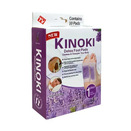 Natural Herbal Anti-Stress Cleansing Detox Foot Pads/Patch for Better Sleep & Body Deep Cleansing