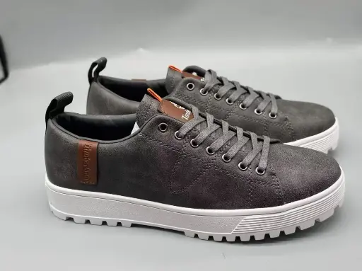 Timberland Men's Smart Casual Leather Lace-Up Sneakers 