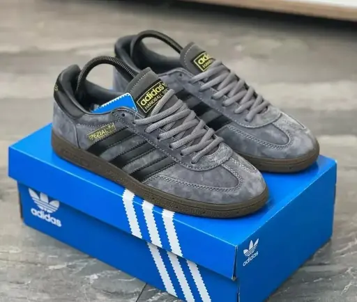 Adidas Handball Spezial Grey Black Gum - JH5447