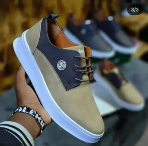 Timberland Men's Two-Tone Lace-Up Casual Shoes