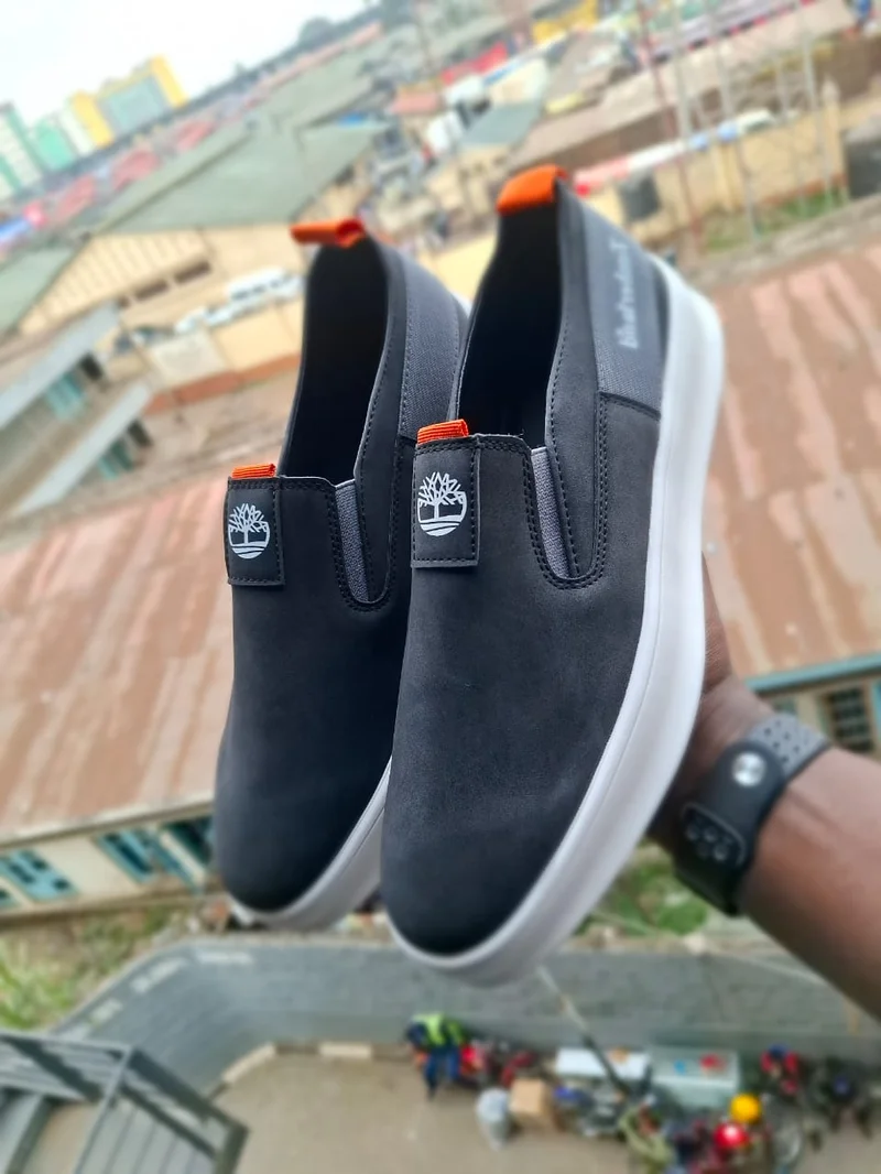 AUTHENTIC SLIP-ON CASUALS TIMBERLAND-BLACK