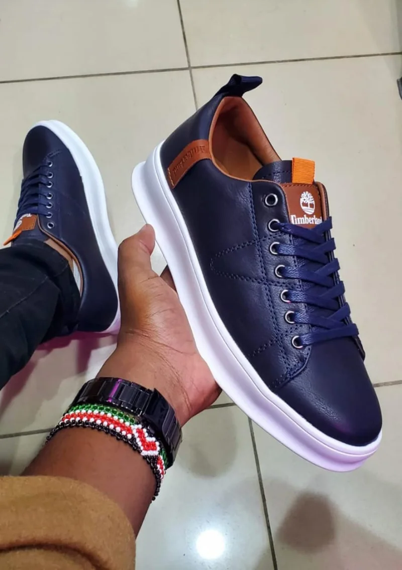 Authentic Timberland casual shoes;Blue