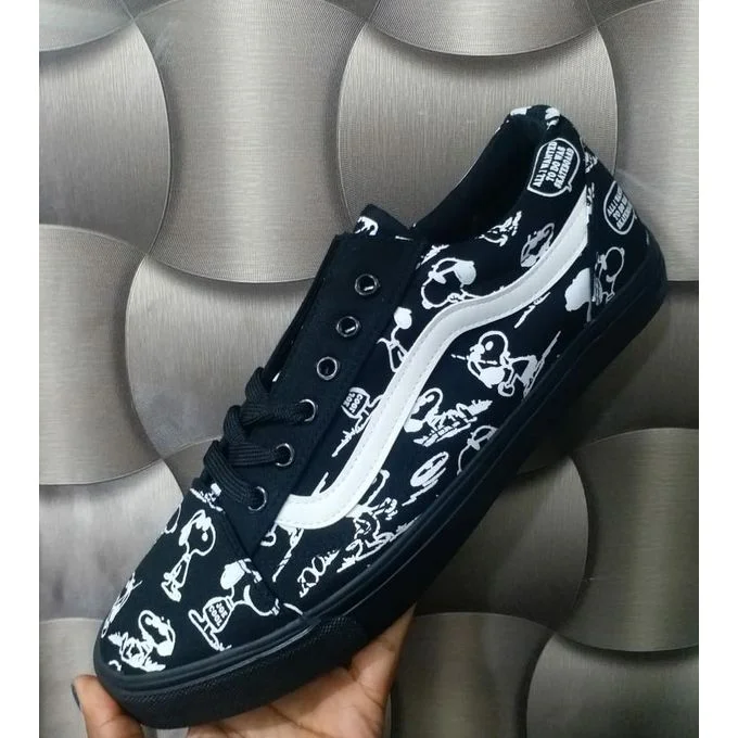 Beauty Leopard Canvas Rubber Shoes,Men Sneakers,Men Rubbers