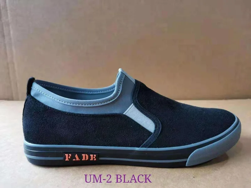 Beauty Leopard Fashion Black FADE Mens Quality Rubber Canvas Shoes