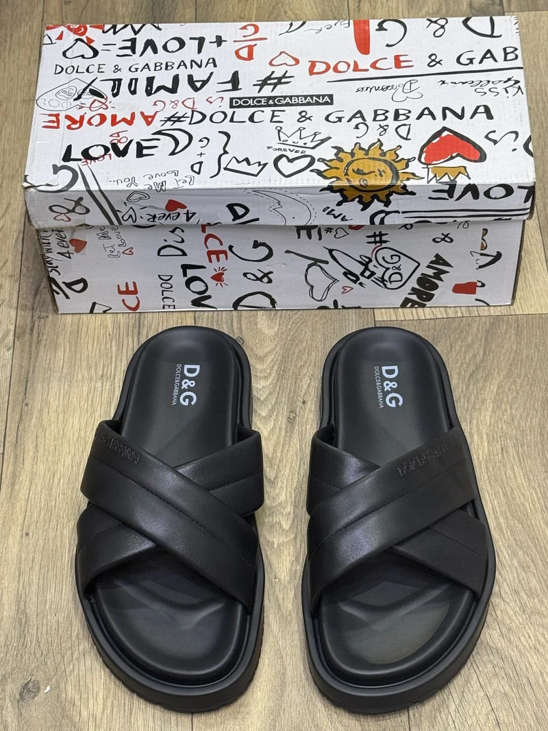 BLACK  Dolce & Gabbana Slides