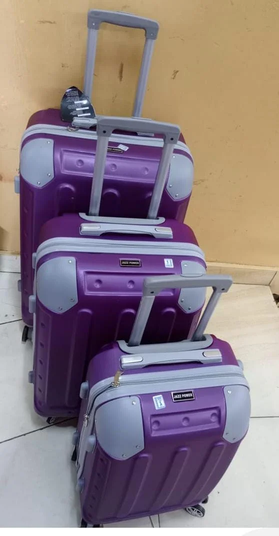 3-Piece Hard Shell Spinner Luggage Set - Maroon