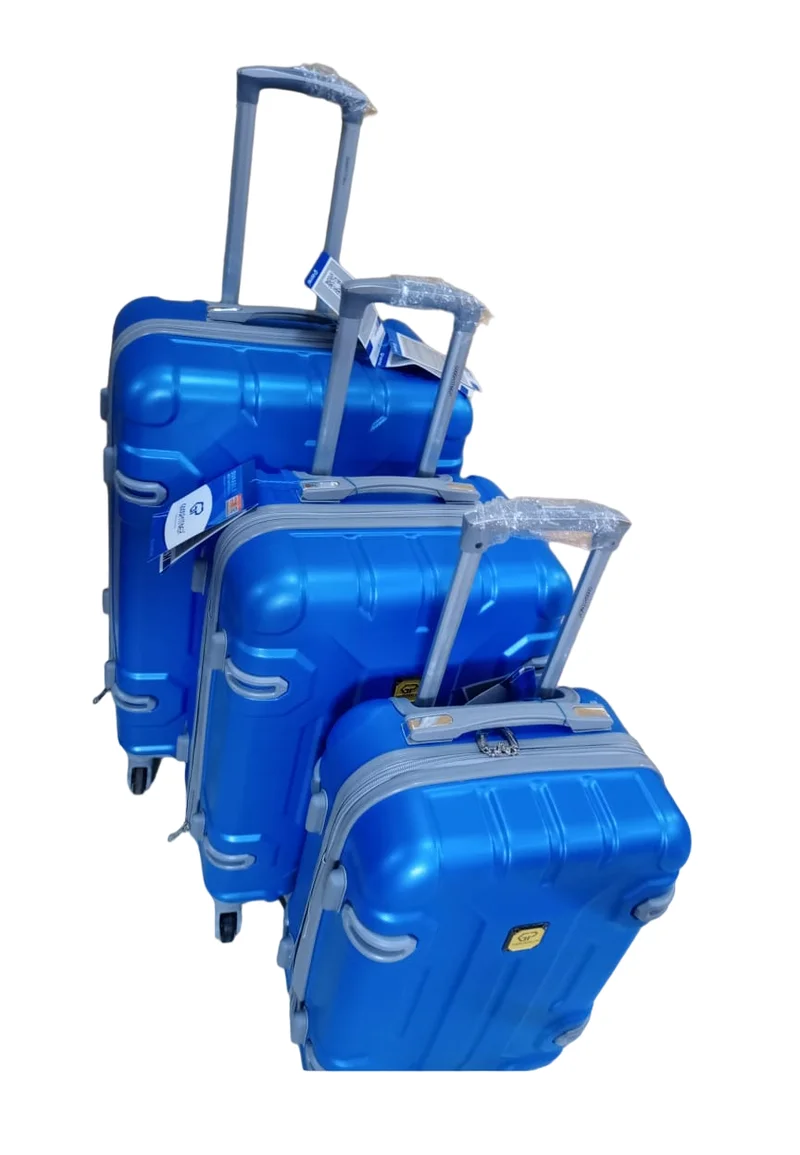 3-Piece Hard Shell Spinner Luggage Set Travelling Suitcase Bag