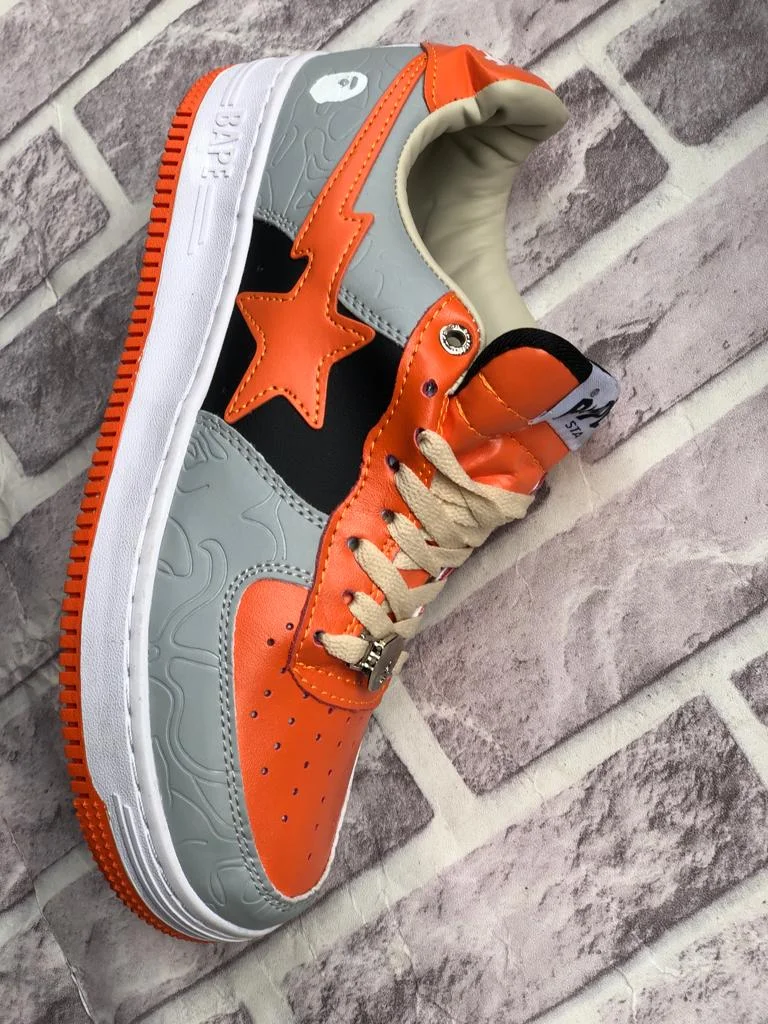 A BATHING APE Bape Sta Low - Orange