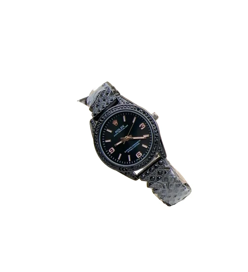 BLACK ROSE GOLD ROLEX WATCH